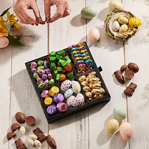 Easter Candy & Chocolate Gift Basket with Festive Treats