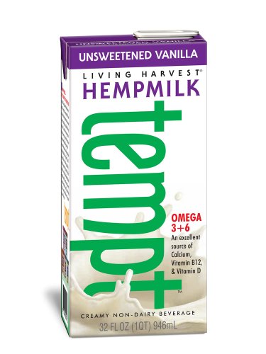 12-Pack Unsweetened Vanilla Hemp Milk