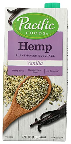 Pacific Foods Hemp Milk, Vanilla, 32oz