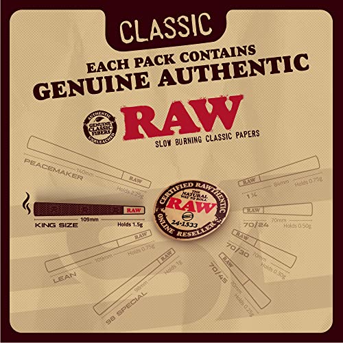 RAW Classic King Size Cones Bundle