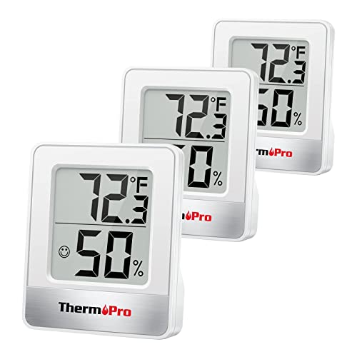 Mini Digital Thermometer & Hygrometer Combo