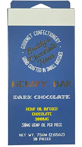 Buddy's Hemp Chocolate Bars - 300mg Potency