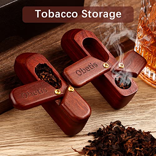 Handmade Rosewood Tobacco Pipe Set