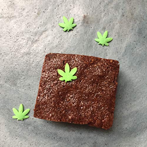 Hemp Leaf Sprinkles for Cannabis Treats - 2oz