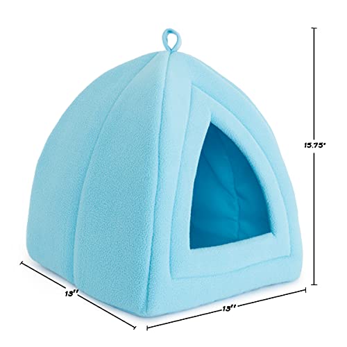 Petmaker Indoor Cat Bed Tent (Blue)