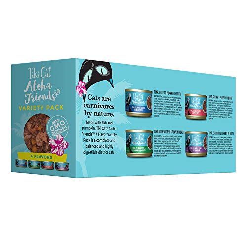 Tiki Cat Variety Pack - 4 Flavors - 12 Cans