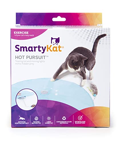SmartyKat Hot Pursuit Cat Toy - Electronic Blue