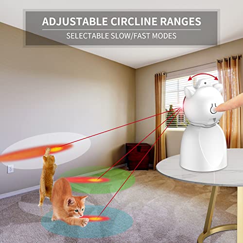 Rechargeable Motion Activated Cat Laser Toy