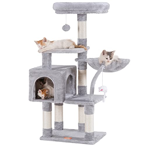 Cat Tree with Toy and Cozy Perch