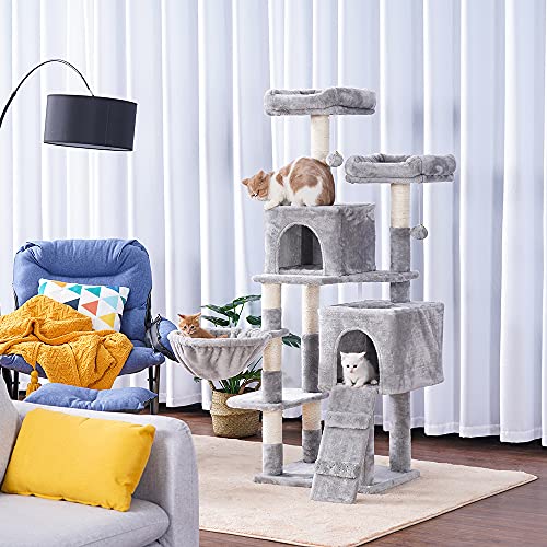 Multi-Level Cat Tree Condo with Scratching Posts