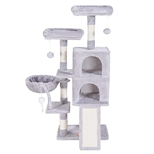 Heybly Multi-Level Cat Tower with Scratching Board