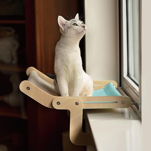 Cat Window Perch Bed with No Drilling/Suction Cup