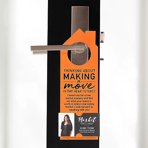 Real Estate Marketing Door Hangers - Pack of 10