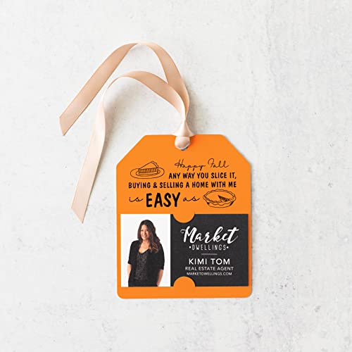 Easy As Pie Real Estate Gift Tag | Fall