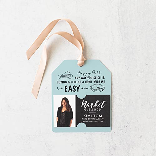 Easy As Pie Real Estate Gift Tag | Fall