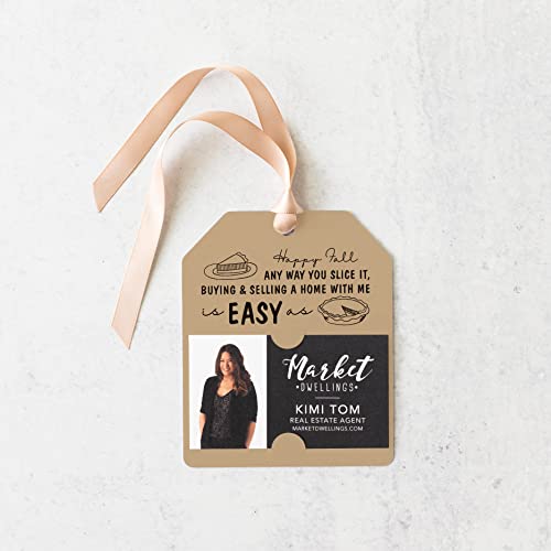 Easy As Pie Real Estate Gift Tag | Fall