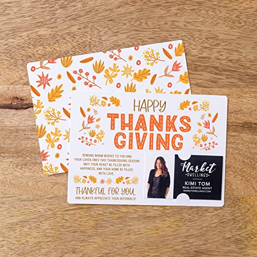 Happy Thanksgiving" Fall Mailer Set with Envelopes M72-M003