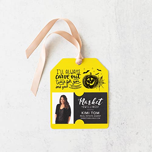 Referral Appreciation Pumpkin Gift Tag | H2-GT001