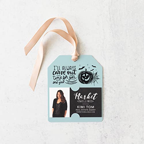 Referral Appreciation Pumpkin Gift Tag | H2-GT001