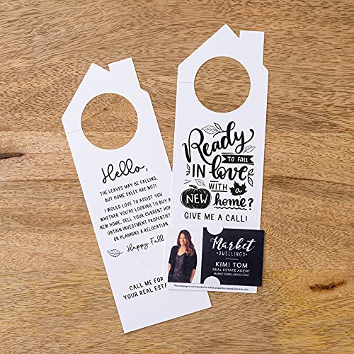 Fall in Love with New Home Door Hanger