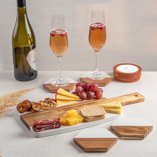 Customizable Cutting Board and Coaster Set - Perfect Gifts
