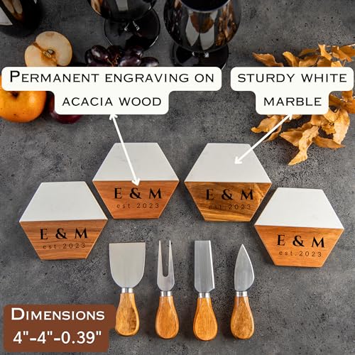 Customizable Large Wooden Charcuterie Board for Real Estate Gifts