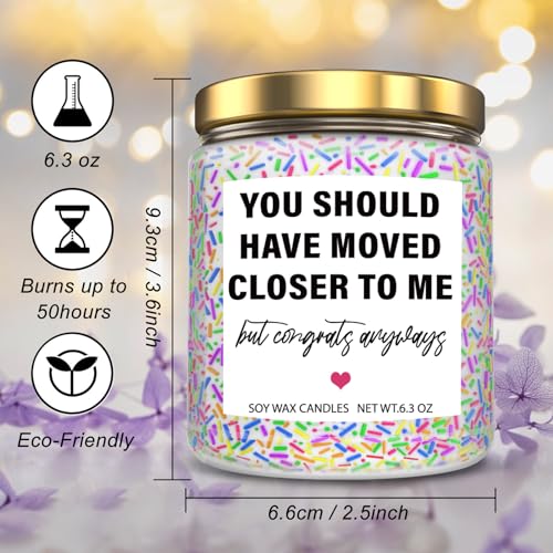 Housewarming Gifts: Lavender Scented Candles & Funny Decor