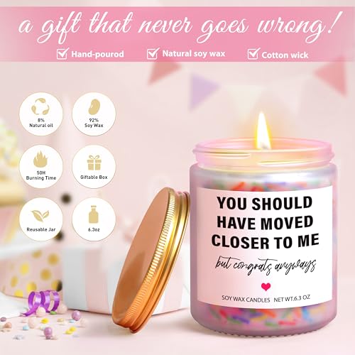 Housewarming Gifts: Lavender Scented Candles & Funny Decor