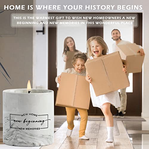 House Warming Porcelain Candle for New Homeowners