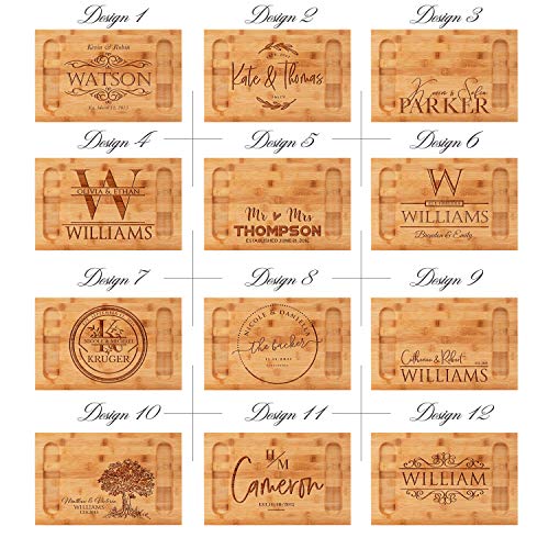 Custom Engraved Charcuterie Board for Housewarming Gift