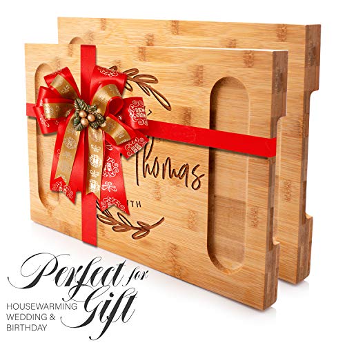 Custom Engraved Charcuterie Board for Housewarming Gift