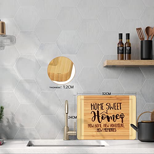 Engraved Cutting Board Housewarming Gift Set
