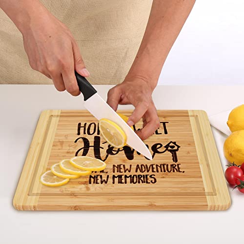 Engraved Cutting Board Housewarming Gift Set