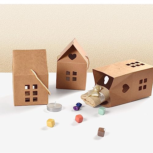 30 House Shaped Candy Boxes for Real Estate Gifts