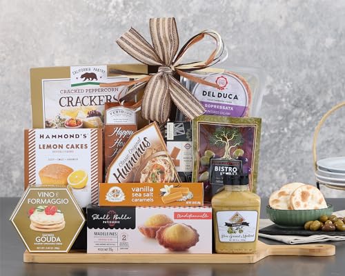 Cheese and Salami Gift Set for Real Estate Pros