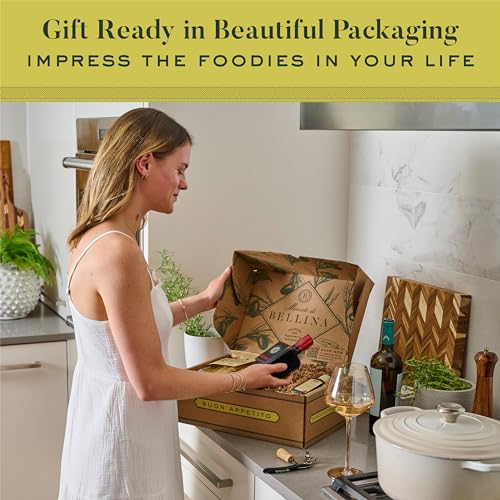 Bellina Italy Artisanal Gourmet Pasta Basket - Ideal for Gift