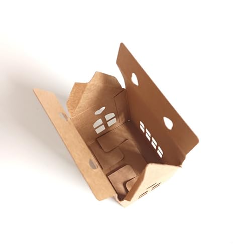 30 Bowknot Kraft Paper House Shaped Real Estate Gift Boxes