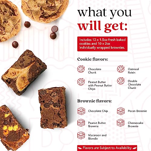 Assorted Cookies and Brownies Gift Basket for Real Estate