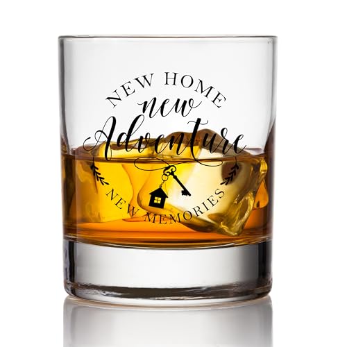 New Home Adventures Wine & Whiskey Glass Gift Set