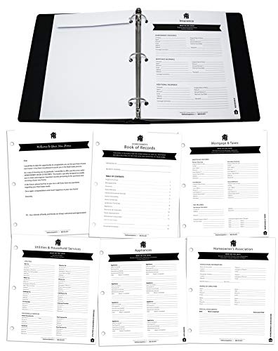 Homeowner's Black Record Book
