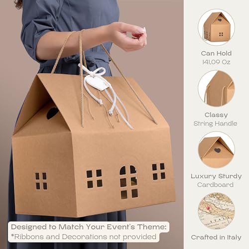 Mansion House Shaped Gift Boxes Set of 5