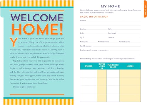 Homeowner's Logbook: Organize Your Home Maintenance Tasks