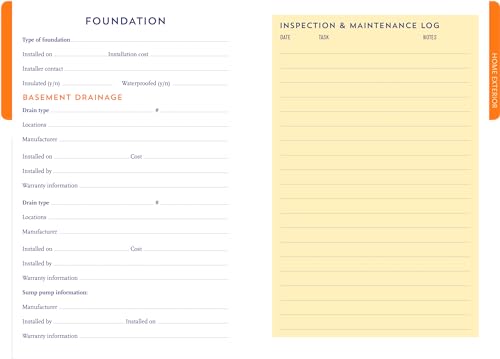 Homeowner's Logbook: Organize Your Home Maintenance Tasks