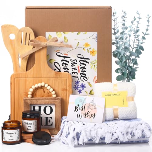 24 Pcs Bamboo Serving Board Housewarming Gift Set