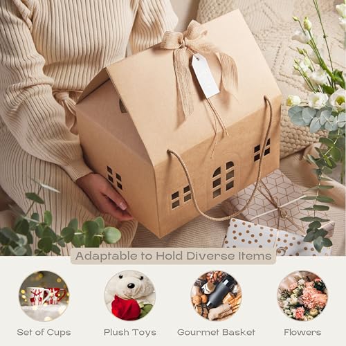 Mansion House Shaped Gift Boxes Set of 5