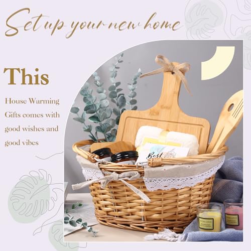 24 Pcs Bamboo Serving Board Housewarming Gift Set