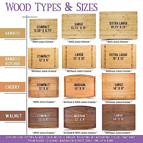 Personalized State Map Engraved Cutting Boards - Best Housewarming Gift