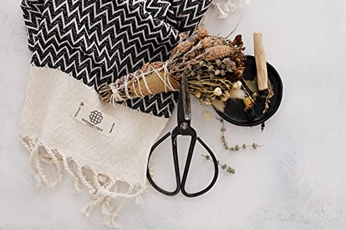 Madamelique Exclusive Cotton Hand Towels Set - Black