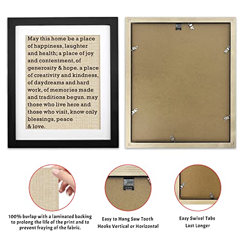 New Home Burlap Print: House Warming Gift Ideas