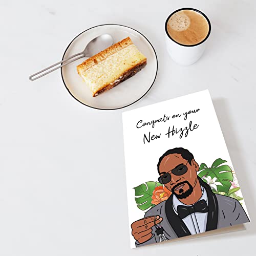 Chenive Humorous New Housewarming Greeting Card Congrats